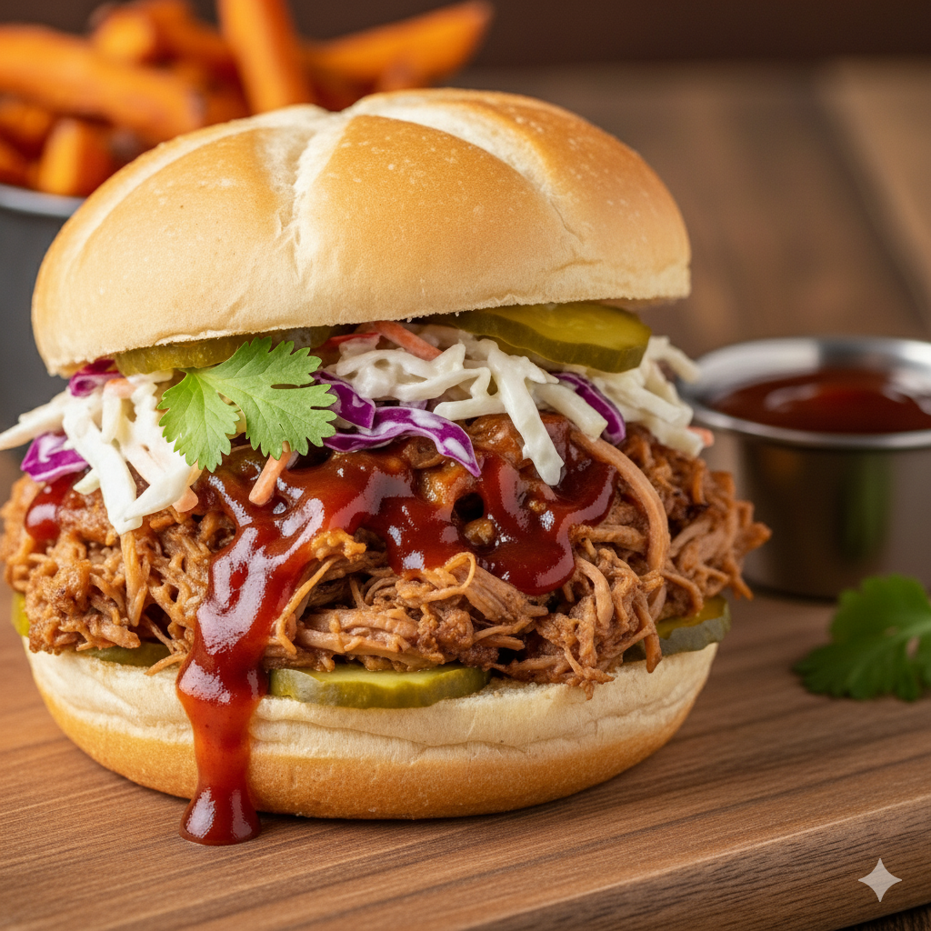 Broodje pulled pork